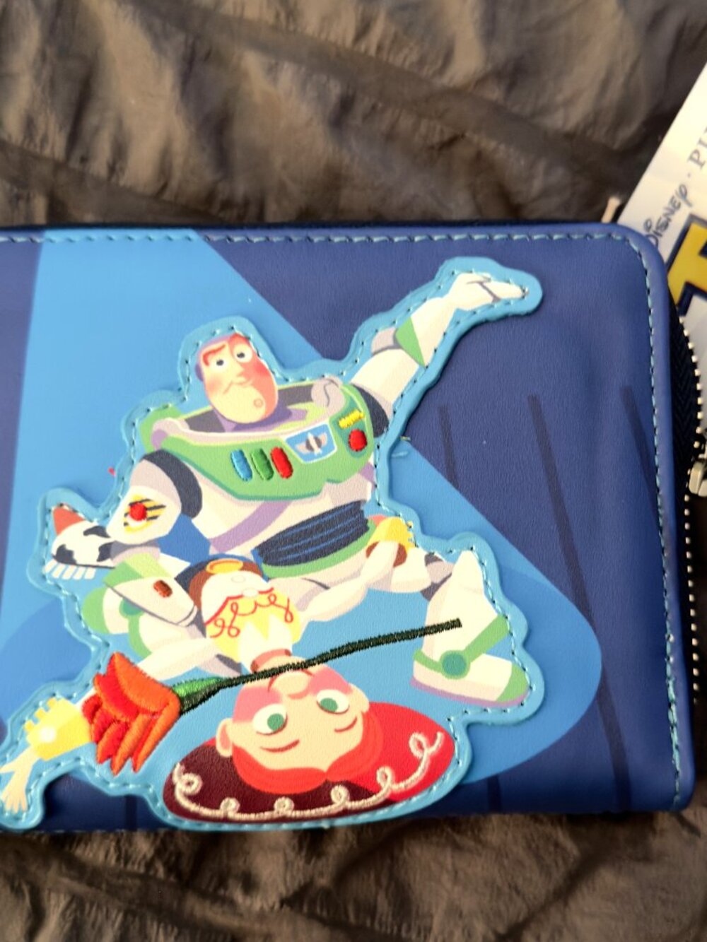 Disney Pixar Toy Story Moments Jessie & Buzz Zip Around Loungefly Wallet